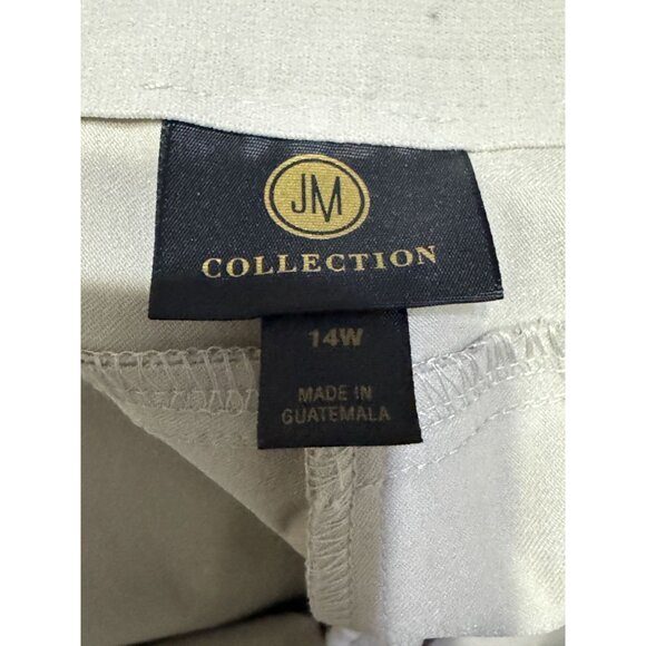 Macys JM Collection Women's Pant NWT Size 14W Tan/Khaki - Picture 6 of 7